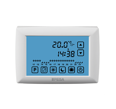 Termostato de Ambiente Pantalla Táctil